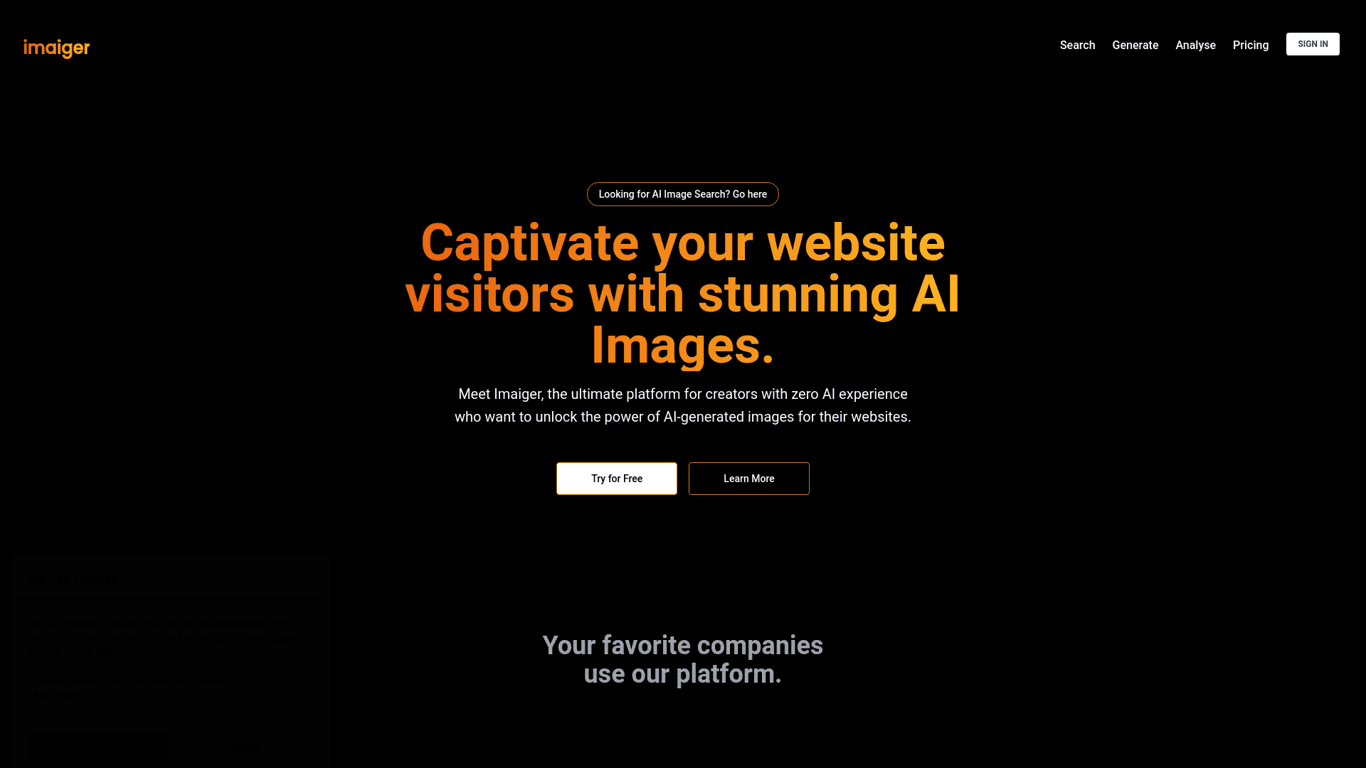 AI Image Search By Imaiger screenshot