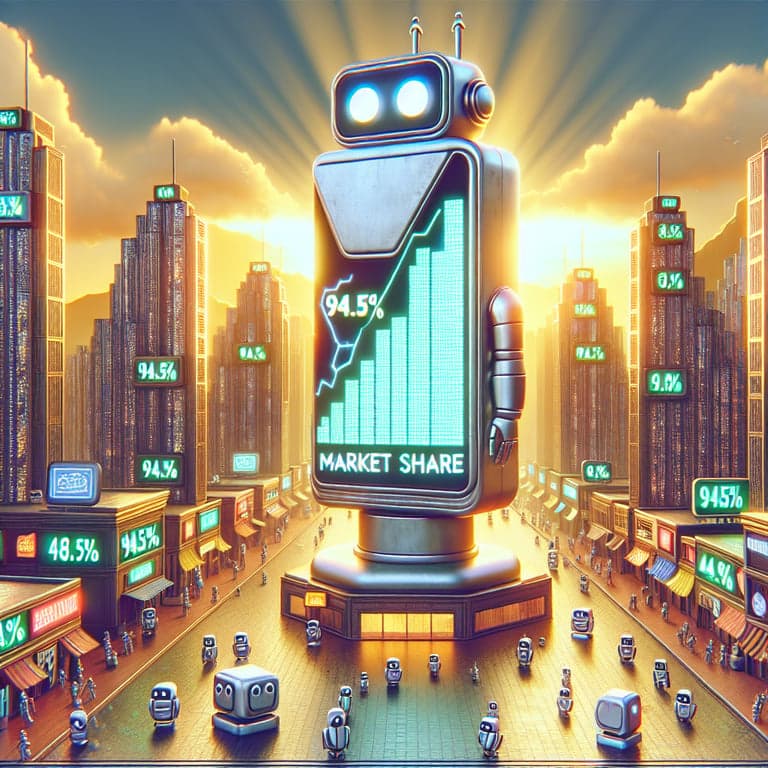 Banner for ChatGPT Rules Kazakhstan's AI Chatbot Scene with a Staggering 94.5% Market Share!