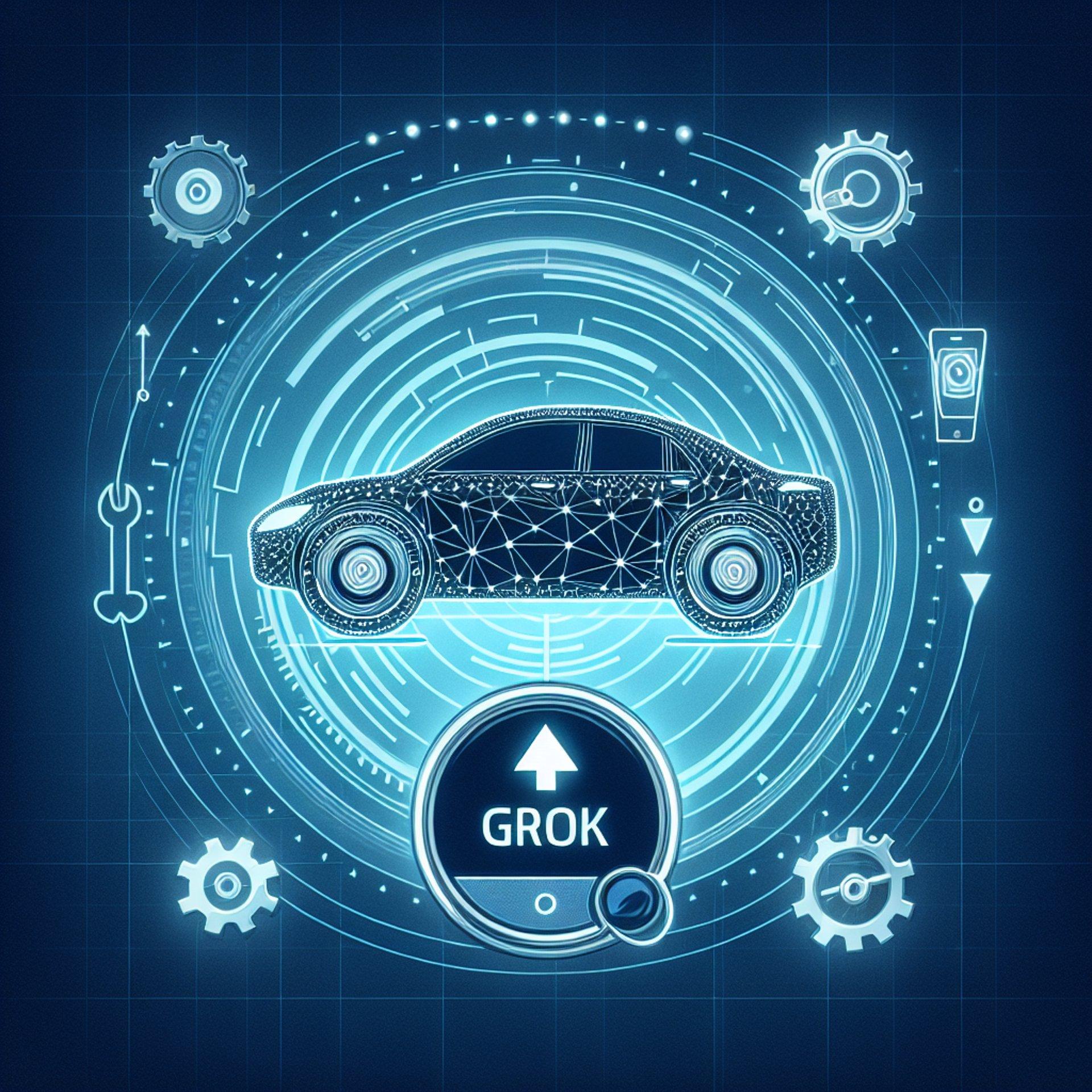 Banner for Tesla's 2025/26 Software Update: Meet Grok!