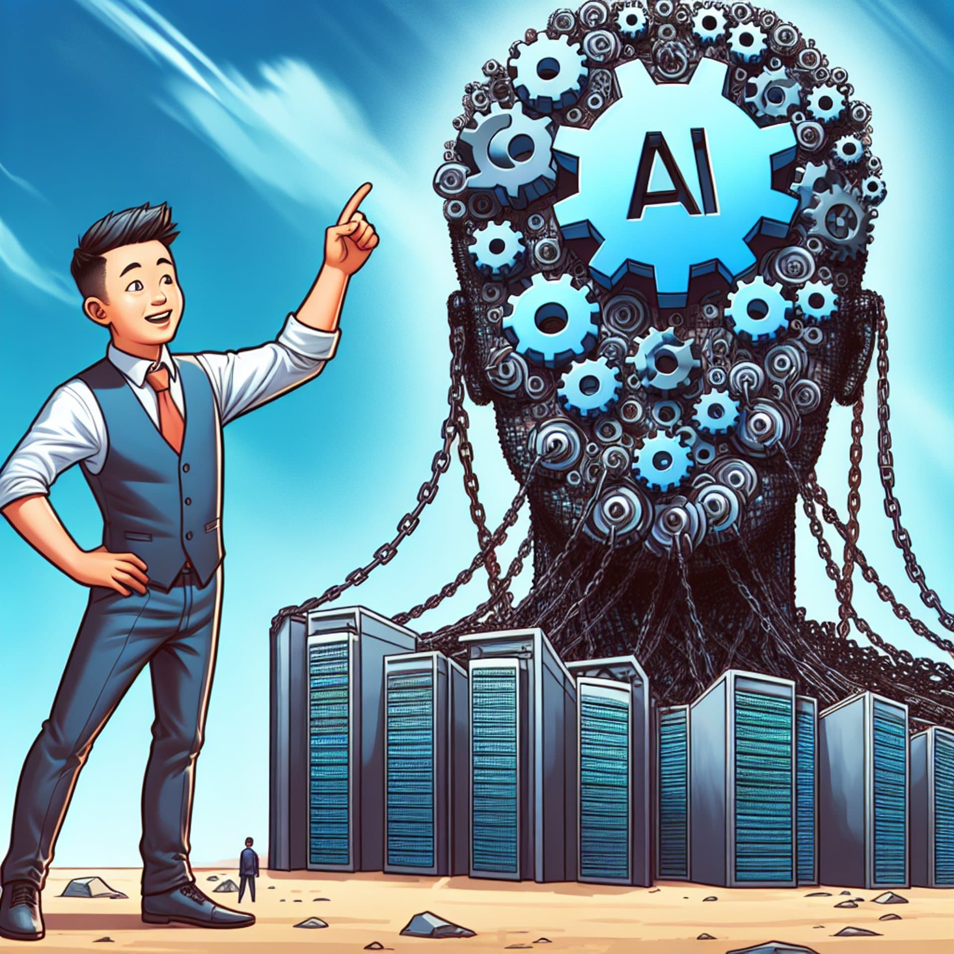 Banner for Elon Musk Takes a Jab at Microsoft's AI Chief Over Datacenter Labor Hours