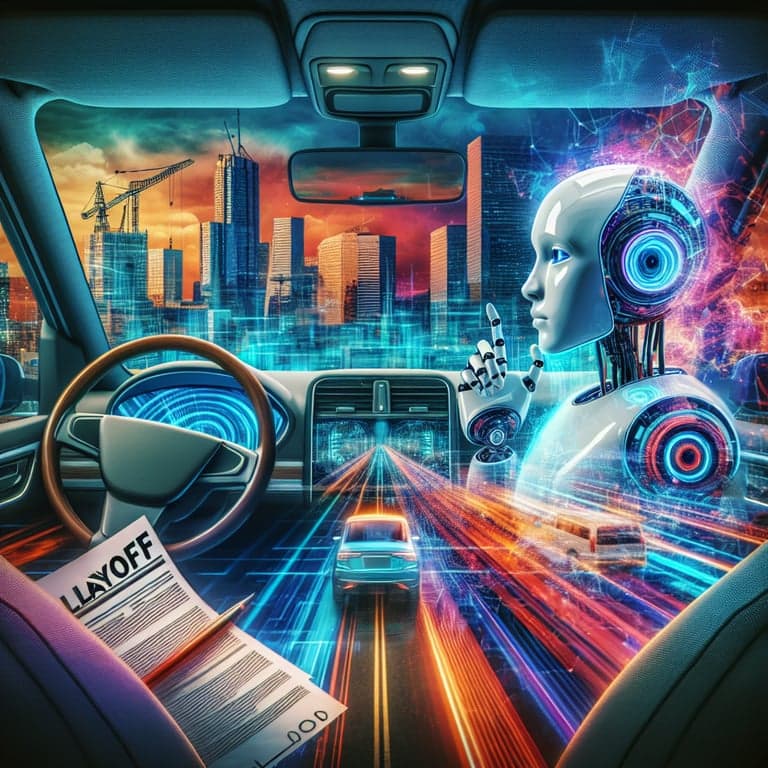Banner for AI in the Driver's Seat: Tech Layoffs Projected to Redefine Industry by 2026
