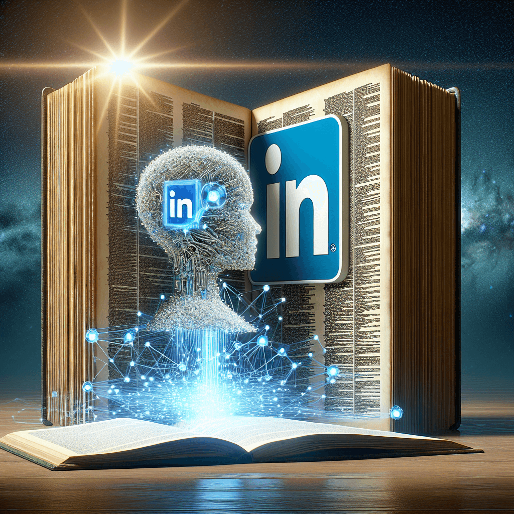 Banner for LinkedIn Rises as AI's Star Citation Source: A Surging Trend!