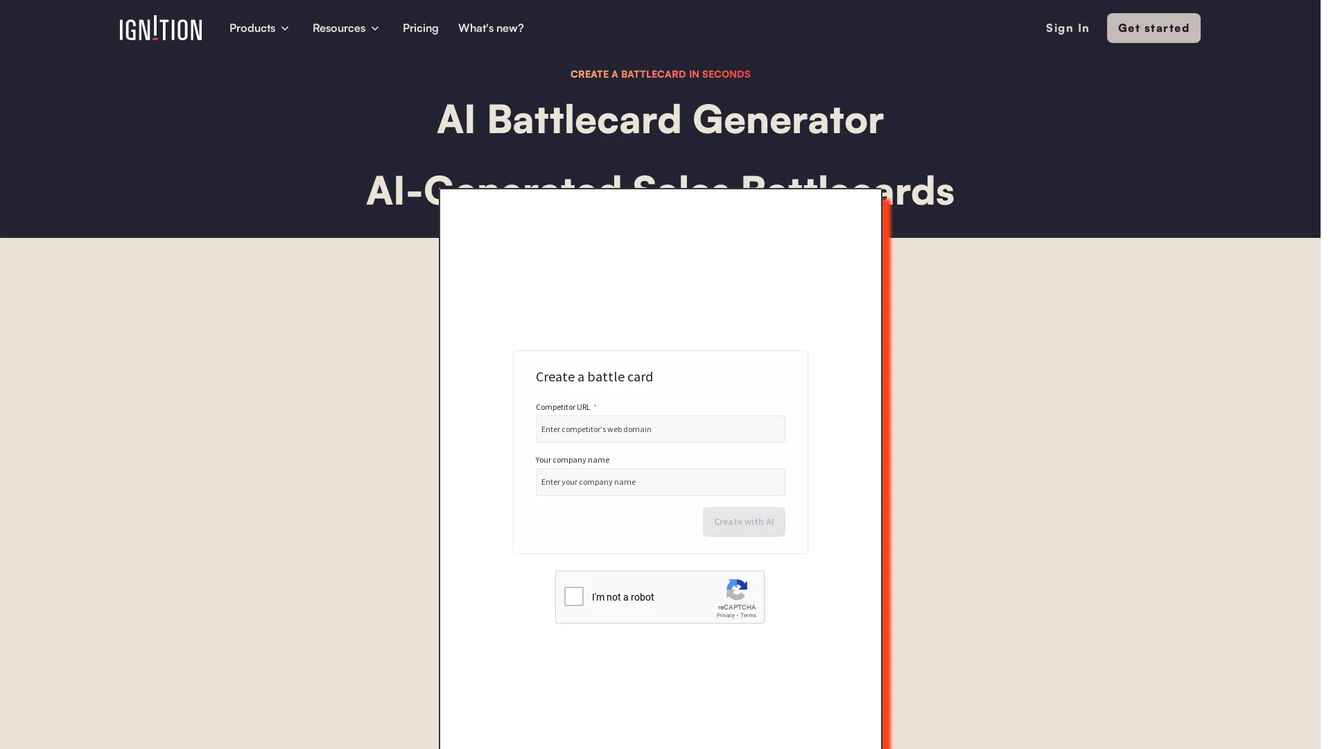 AI Battlecards