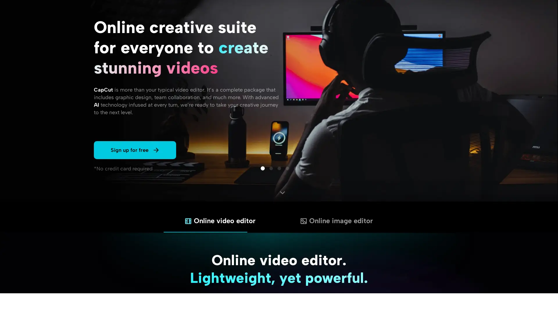 CapCut Online Creative Suite