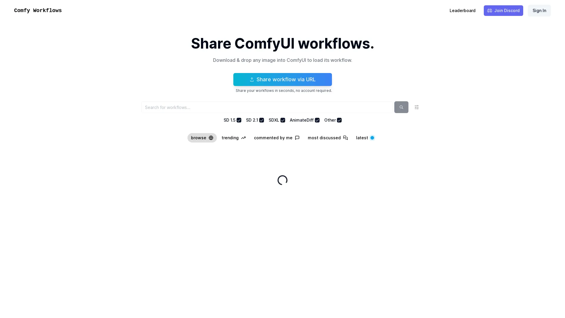 Comfy Workflows