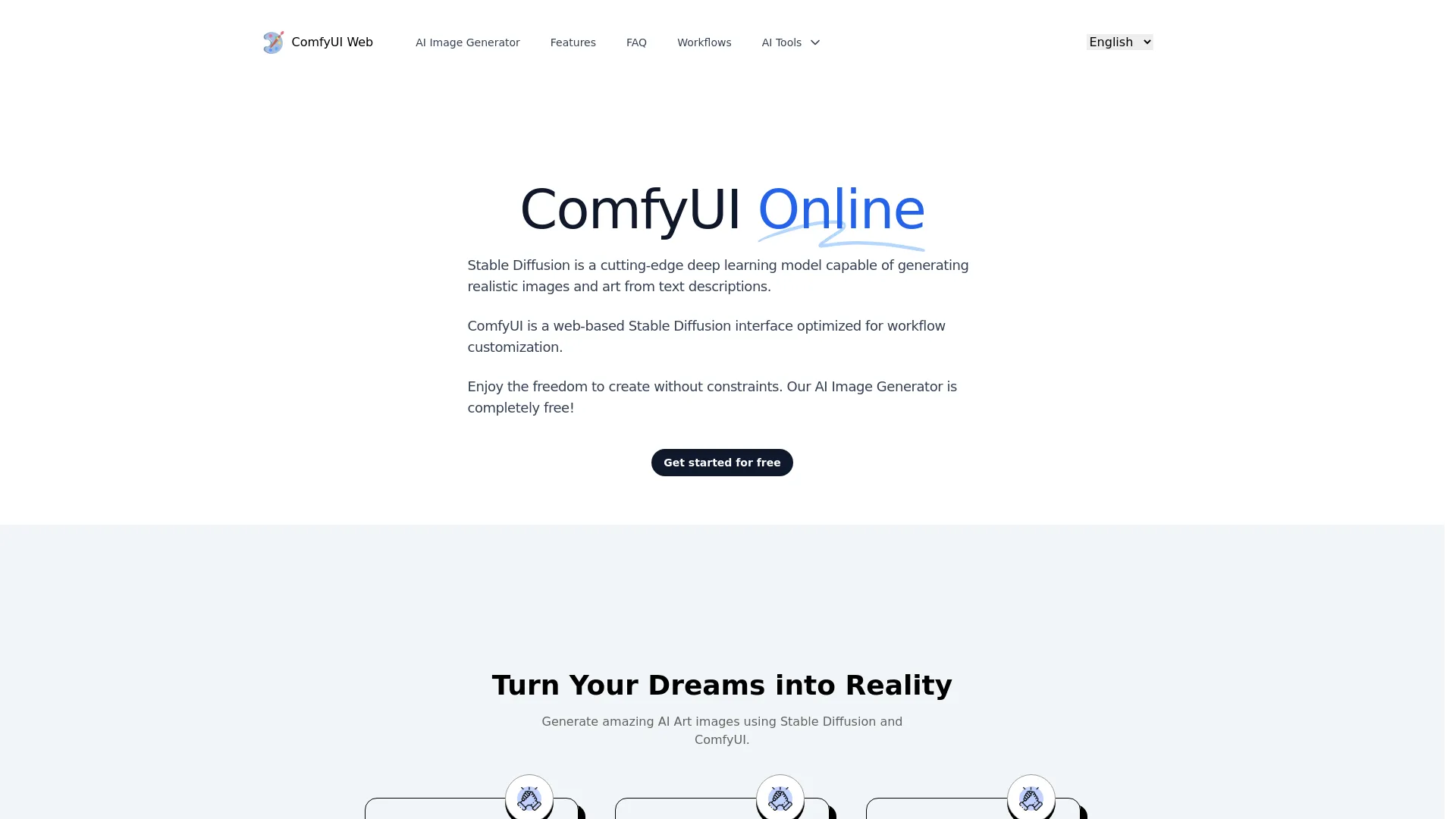 ComfyUI Web